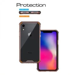Coque Silicone IPhone XR Coque Hybrid Antichocs Fushia -All For Phone Magasin coque iphone xr frac2702 4