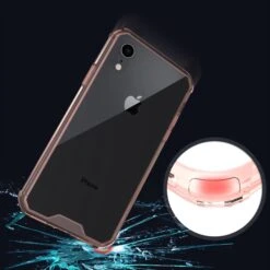 Coque Silicone IPhone XR Coque Hybrid Antichocs Fushia -All For Phone Magasin coque iphone xr frac2702 5