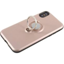 Coque Antichocs IPhone XS Et IPhone X Hybride Avec Support Noir -All For Phone Magasin coque iphone xs frac2054 14