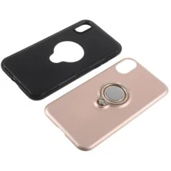 Coque Antichocs IPhone XS Et IPhone X Hybride Avec Support Noir -All For Phone Magasin coque iphone xs frac2054 17