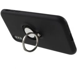 Coque Antichocs IPhone XS Et IPhone X Hybride Avec Support Noir -All For Phone Magasin coque iphone xs frac2054 5