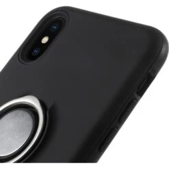 Coque Antichocs IPhone XS Et IPhone X Hybride Avec Support Noir -All For Phone Magasin coque iphone xs frac2054 7