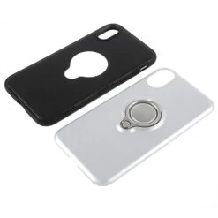 Coque Antichocs IPhone XS Et IPhone X Hybride Avec Support Argent -All For Phone Magasin coque iphone xs frac2055 7
