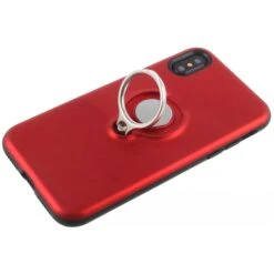 Coque Antichocs IPhone XS Et IPhone X Hybride Avec Support Rouge -All For Phone Magasin coque iphone xs frac2056 4