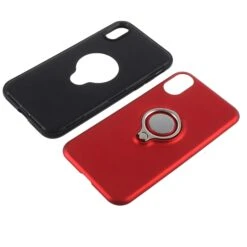 Coque Antichocs IPhone XS Et IPhone X Hybride Avec Support Rouge -All For Phone Magasin coque iphone xs frac2056 7
