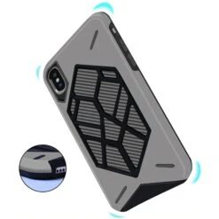 Coque IPhone XS Et IPhone X Antichoc Geometric Gris -All For Phone Magasin coque iphone xs frac2064 6