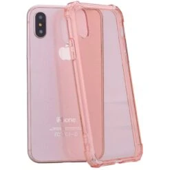 Coque IPhone Xs Et IPhone X Antichoc En Silicone Rose