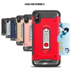 Coque Antichoc IPhone XS Et IPhone X Armor Rugged Rouge -All For Phone Magasin coque iphone xs frac2085 7