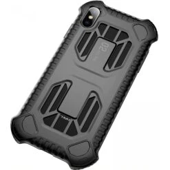 Coque IPhone XS Antichocs Baseus Cold Front Noir -All For Phone Magasin coque iphone xs frac2095 12