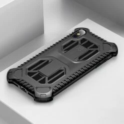 Coque IPhone XS Antichocs Baseus Cold Front Noir -All For Phone Magasin coque iphone xs frac2095 4