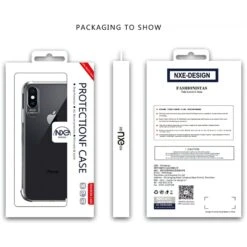 Coque IPhone X Et XS Silicone NXE Crystal Transparent -All For Phone Magasin coque iphone xs frac2140 4