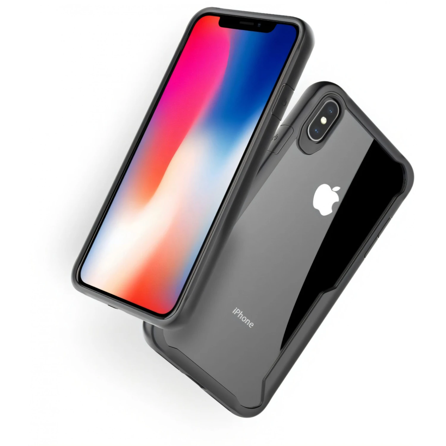 Coque IPhone XS Max Antichoc Avec Bords Renforcés Noir 6 Coque IPhone XS Max Antichoc Avec Bords Renforcés Noir – Image 4