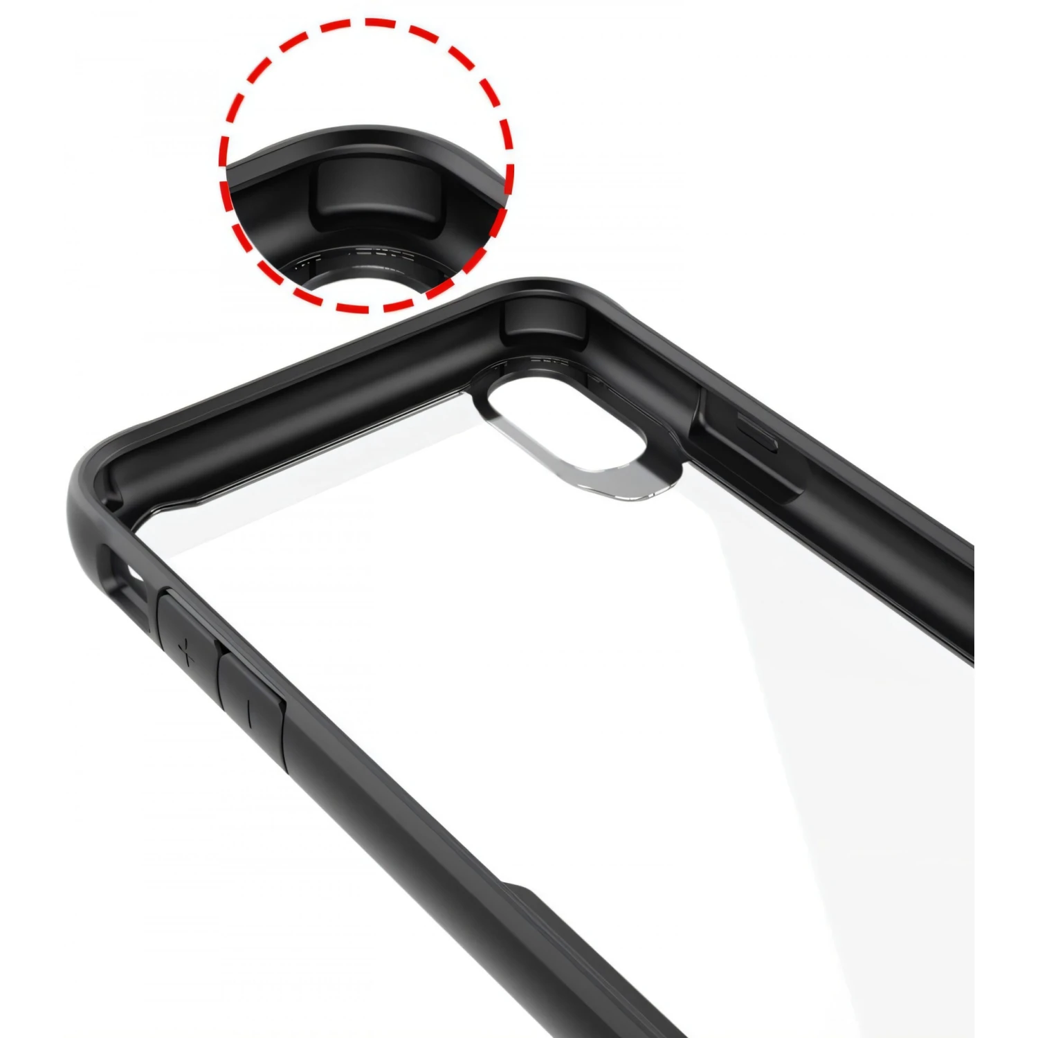 Coque IPhone XS Max Antichoc Avec Bords Renforcés Noir 10 Coque IPhone XS Max Antichoc Avec Bords Renforcés Noir – Image 8