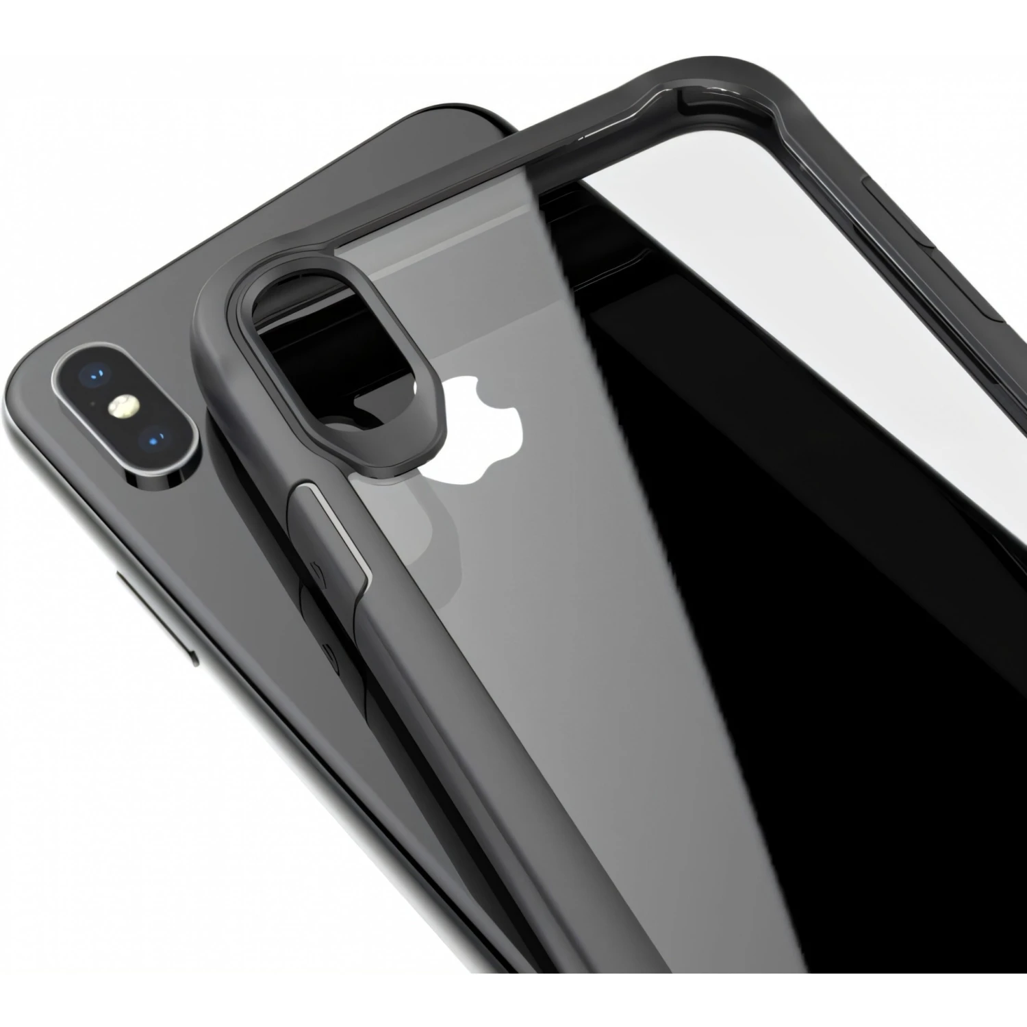 Coque IPhone XS Max Antichoc Avec Bords Renforcés Noir 11 Coque IPhone XS Max Antichoc Avec Bords Renforcés Noir – Image 9