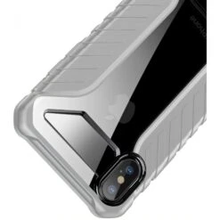 Coque Antichoc IPhone XS Max Baseus "Michelin Series" Gris