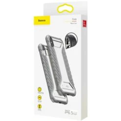 Coque Antichoc IPhone XS Max Baseus "Michelin Series" Gris -All For Phone Magasin coque iphone xs max frac2093 5