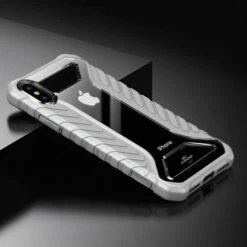 Coque Antichoc IPhone XS Max Baseus "Michelin Series" Gris -All For Phone Magasin coque iphone xs max frac2093 7