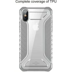 Coque Antichoc IPhone XS Max Baseus "Michelin Series" Gris -All For Phone Magasin coque iphone xs max frac2093 8