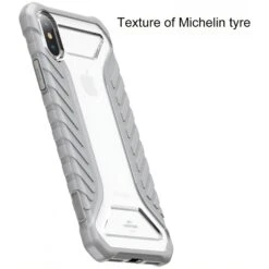 Coque Antichoc IPhone XS Max Baseus "Michelin Series" Gris -All For Phone Magasin coque iphone xs max frac2093 9