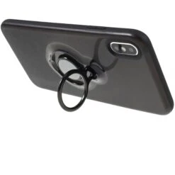 Coque Silicone IPhone XS Max Hybride Stripes Style Noir -All For Phone Magasin coque iphone xs max frac2096 2