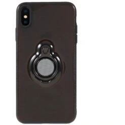 Coque Silicone IPhone XS Max Hybride Stripes Style Noir -All For Phone Magasin coque iphone xs max frac2096 4