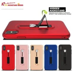 Coque Antichoc IPhone XS Max Sliding Rouge -All For Phone Magasin coque iphone xs max frac2105 4