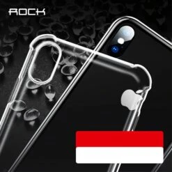 Coque Ultrafine IPhone XS Max Rock Transparent -All For Phone Magasin coque iphone xs max frac2116 2