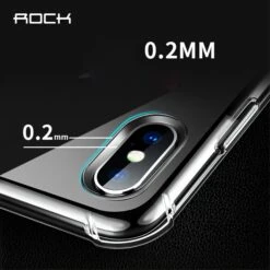 Coque Ultrafine IPhone XS Max Rock Transparent -All For Phone Magasin coque iphone xs max frac2116 3
