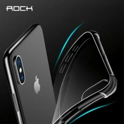 Coque Ultrafine IPhone XS Max Rock Transparent -All For Phone Magasin coque iphone xs max frac2116 6