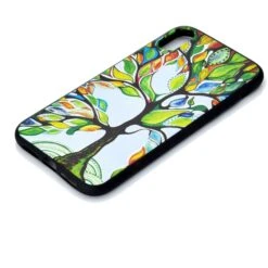 Coque Silicone IPhone XS Arbre En Couleurs -All For Phone Magasin coque iphone xs max frac2121 2