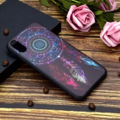 Coque Silicone IPhone XS Max Dreamcatcher Noir -All For Phone Magasin coque iphone xs max frac2124 5
