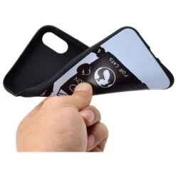 Coque Silicone IPhone XS Max Cat Reading Noir -All For Phone Magasin coque iphone xs max frac2127 4