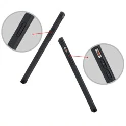 Coque Silicone IPhone XS Max Coque Hybrid Antichocs Noir -All For Phone Magasin coque iphone xs max frac2696 10