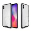 Coque Silicone IPhone XS Max Coque Hybrid Antichocs Noir -All For Phone Magasin coque iphone xs max frac2696