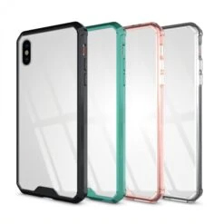 Coque Silicone IPhone XS Max Coque Hybrid Antichocs Noir -All For Phone Magasin coque iphone xs max frac2696 12