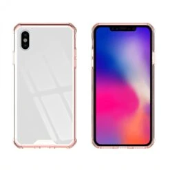 Coque Silicone IPhone XS Max Coque Hybrid Antichocs Fushia -All For Phone Magasin coque iphone xs max frac2698 1