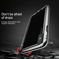 Coque Antichoc IPhone XS Max Transparent BASEUS - Or -All For Phone Magasin coque iphone xs max frac3305 11