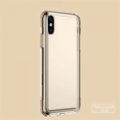 Coque Antichoc IPhone XS Max Transparent BASEUS - Or