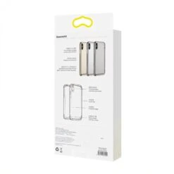 Coque Antichoc IPhone XS Max Transparent BASEUS - Or -All For Phone Magasin coque iphone xs max frac3305 8