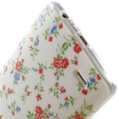 Coque Silicone LG G3 Fantaisie Fleurs -All For Phone Magasin coque lg g3 frac1156 4