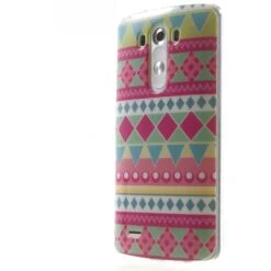 Coque LG G3 Fantaisie Tribal Rose -All For Phone Magasin coque lg g3 frac1159 2