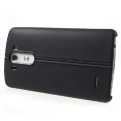 Coque LG G3 Silicone Aspect Cuir Noir -All For Phone Magasin coque lg g3 frac1168 2