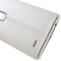 Coque LG G3 Silicone Aspect Cuir Blanc -All For Phone Magasin coque lg g3 frac1169 3