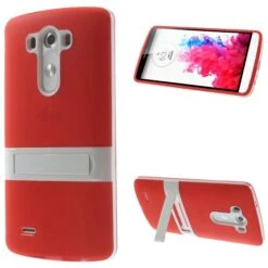 Coque LG G3 Fantaisie Electroplate Rouge