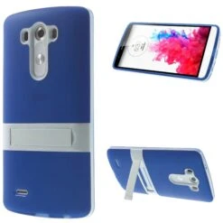 Coque LG G3 Fantaisie Electroplate Bleu