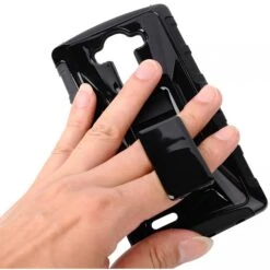 Coque LG G4 Sport Hybrid Noir -All For Phone Magasin coque lg g4 frac1148 4