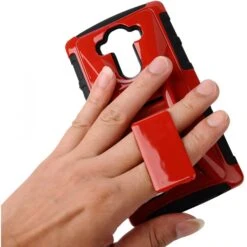 Coque LG G4 Sport Hybrid Rouge -All For Phone Magasin coque lg g4 frac1150 4