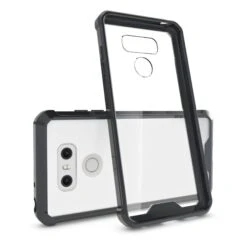 Coque Antichoc Transparente LG G6 Noir -All For Phone Magasin coque lg g6 frac2448 7