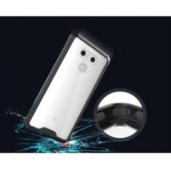 Coque Antichoc Transparente LG G6 Noir -All For Phone Magasin coque lg g6 frac2448 9