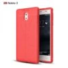 Coque Silicone Nokia 3 Aspect Cuir Orange -All For Phone Magasin coque nokia 3 frac3125